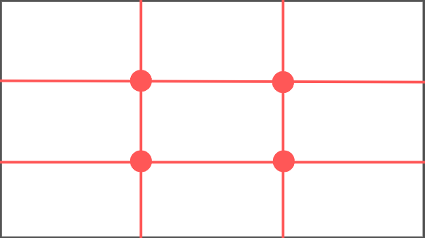 三分割構図