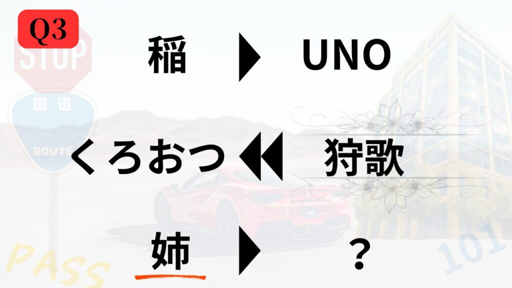 謎解き問題3