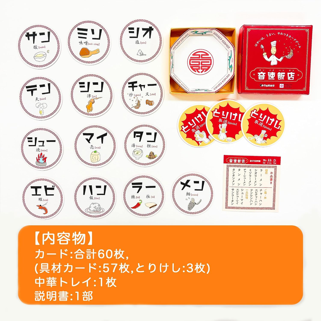 音速飯店内容物